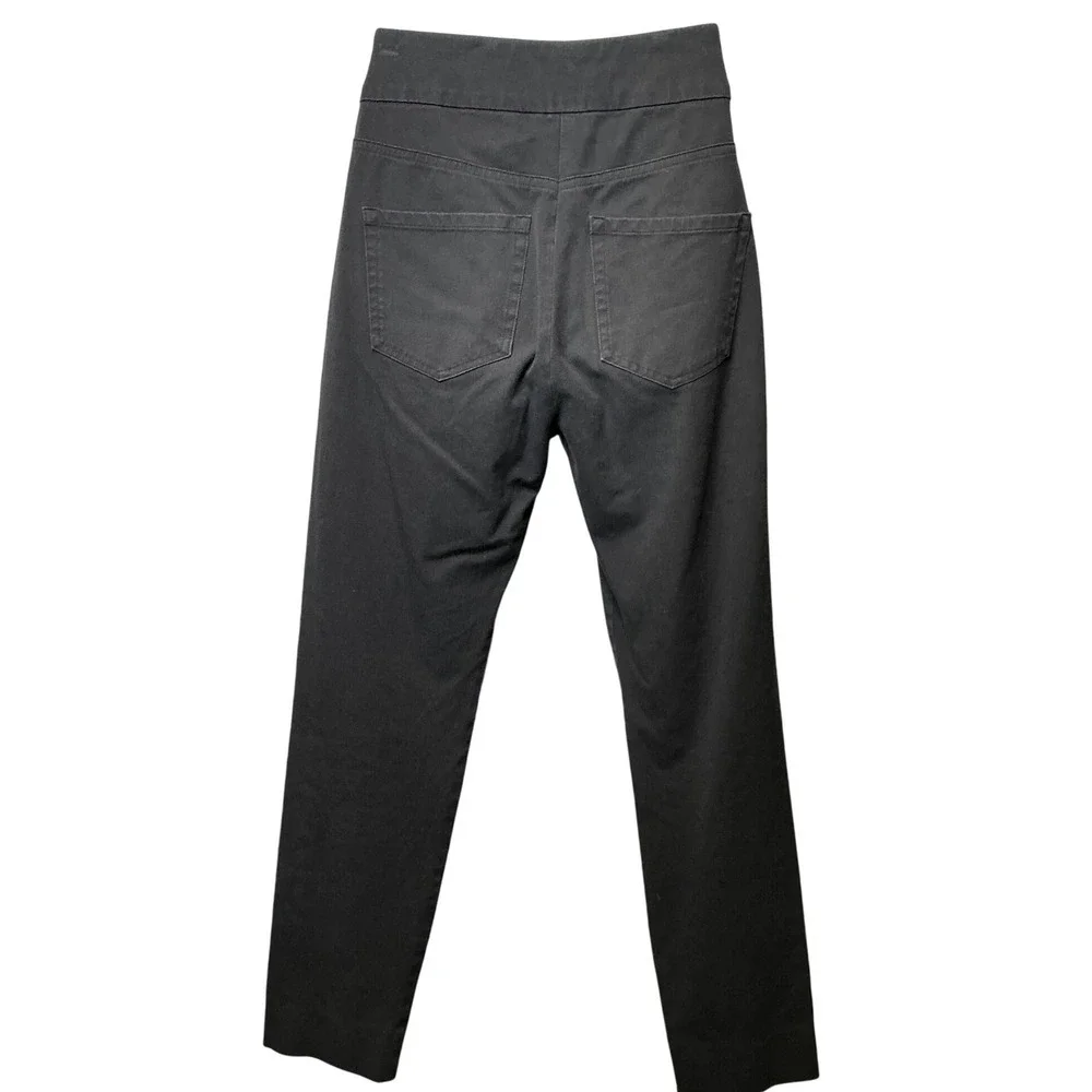 Soft Surroundings Womens Black High Waisted‎ Stretch Pants Size S Effortless